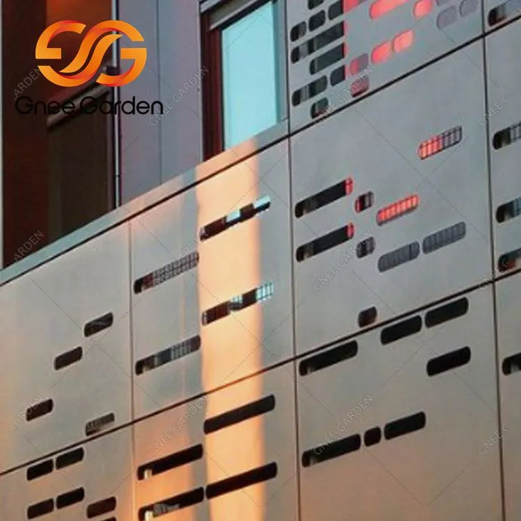 نالیدار دھاتی پینل اگواڑا