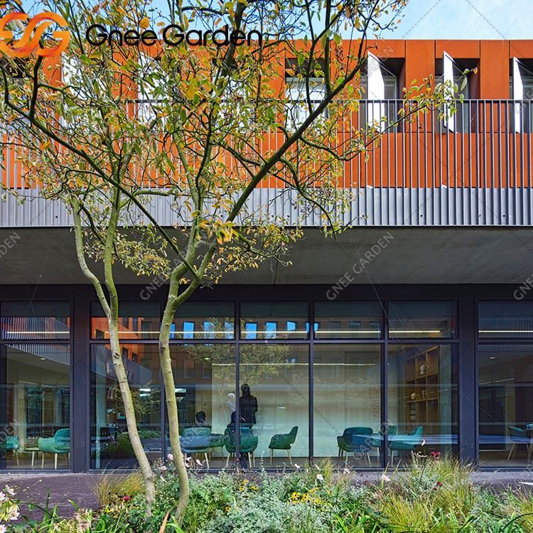 Corten Facade Curtain Wall