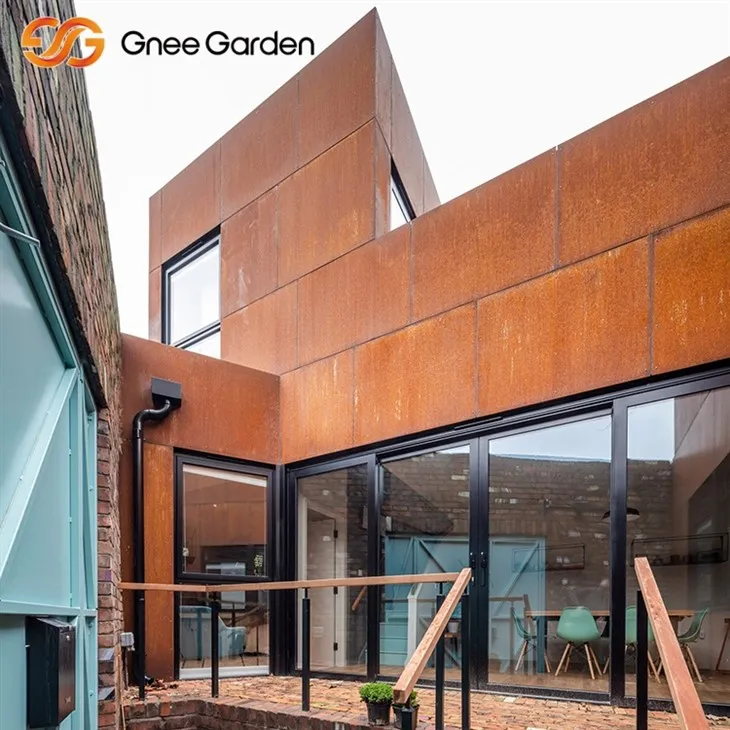 کورٹن میٹل پینلز کم بحالی کا انداز