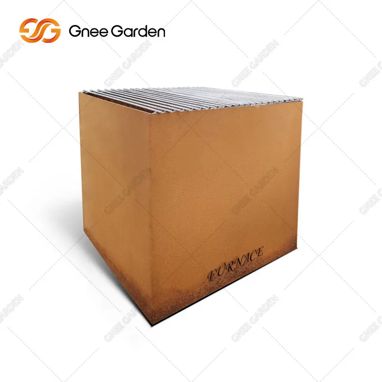 گھر کے پچھواڑے کے لیے کارٹین ماڈرن ڈیزائن اسٹیل فائر پٹ