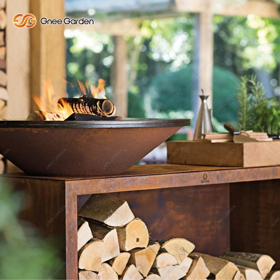 Corten Steel Plancha grill