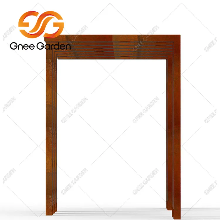 کارٹین اسٹیل پیٹیو گارڈن گیزبو