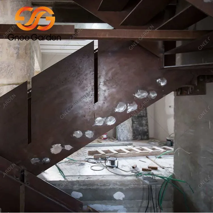 کارٹین اسٹیل کی سیڑھیاں اور وال کلاڈنگ