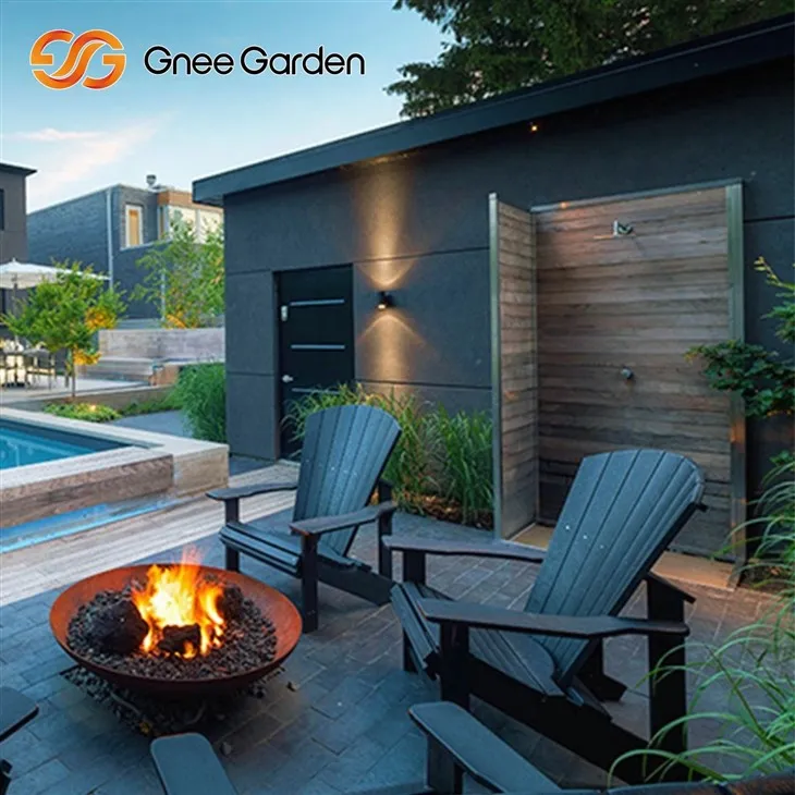 Corten Weatherproof Propane Pit Garden