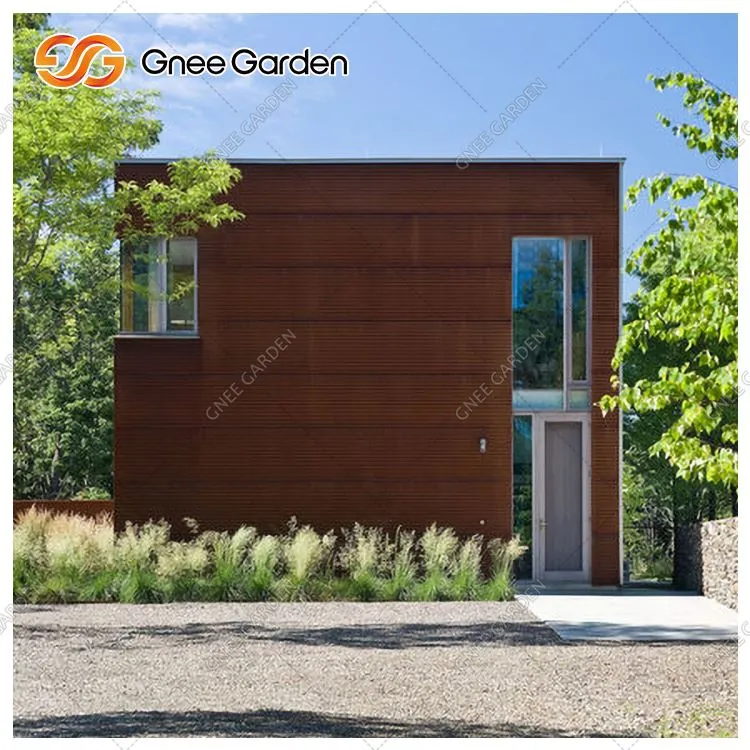 کورٹن میٹل بلڈنگ داخلہ وال پینل