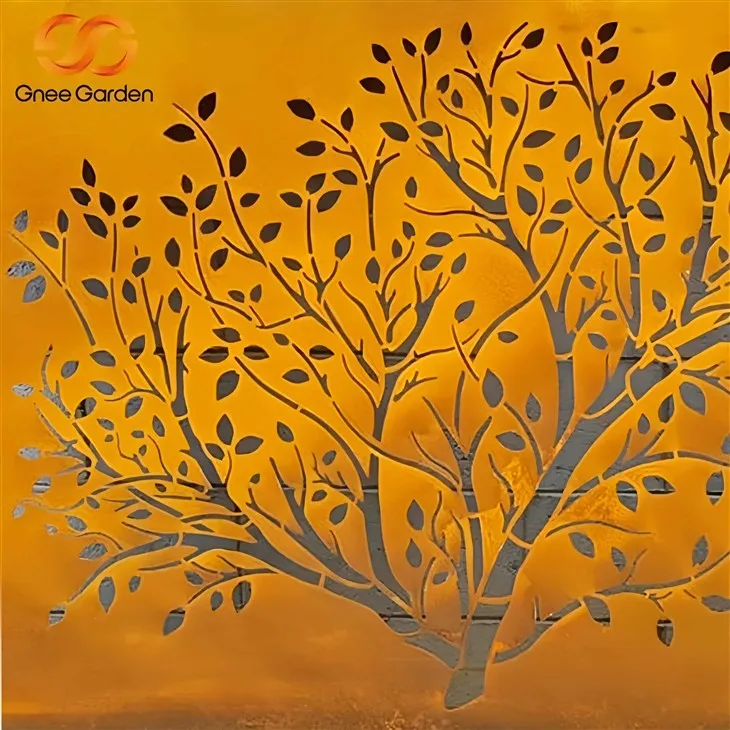 آنگن کے لئے لیزر کٹ کورٹن اسٹیل کی اسکرینیں