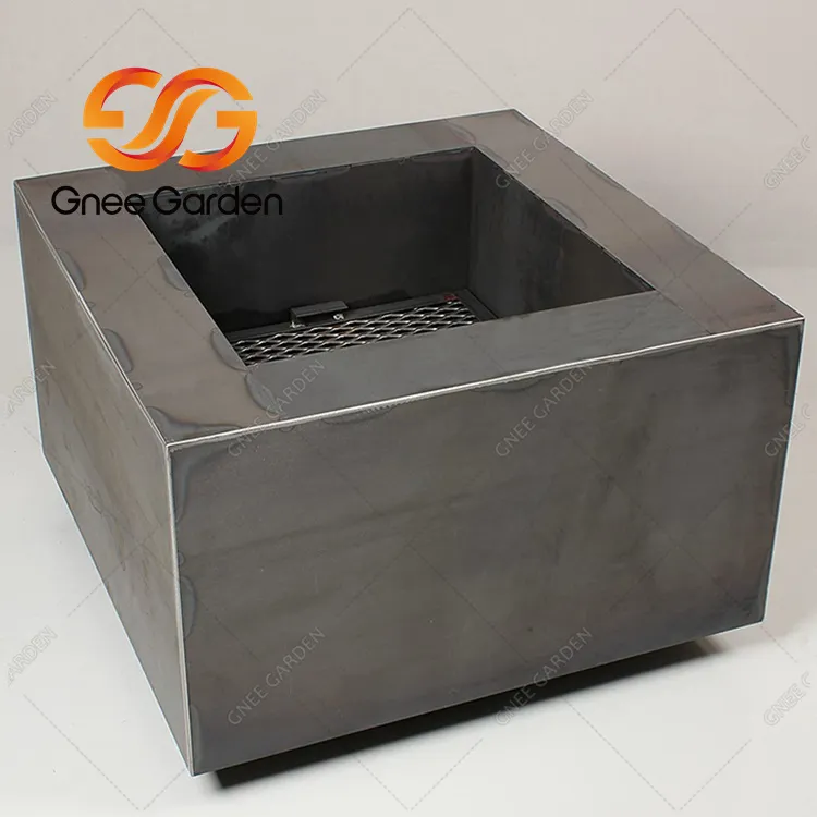 مستطیل ٹیبل ٹاپ فائر پلیس