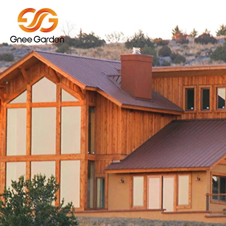 زنگ آلود دھاتی چھت