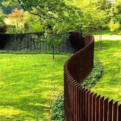 کارٹین اسٹیل باڑ لگانا