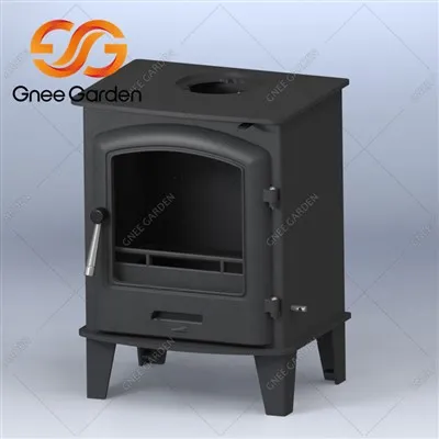 آؤٹ ڈور کیمپنگ کے لیے چھوٹے کاسٹ آئرن کا چولہا۔