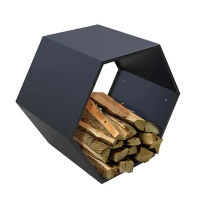 ذخیرہ کرنے والی لکڑی کی ٹوکری۔