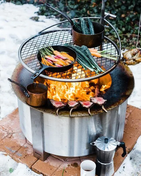 سٹینلیس سٹیل فائر گڑھے