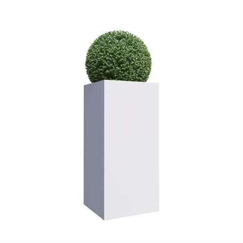 White Long Planter Decorative Customized