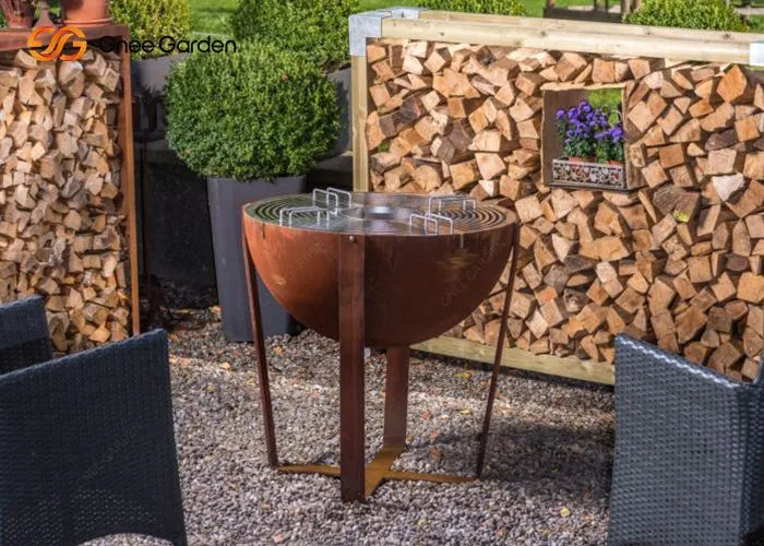 لکڑی جلانے والی گرل آؤٹ ڈور