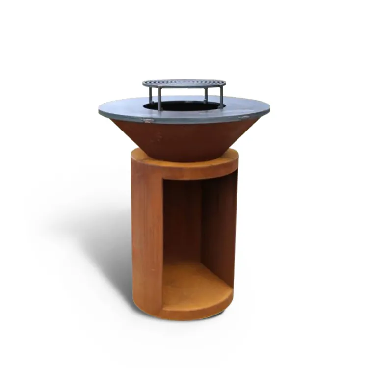 لکڑی کی گولی BBQ فائر پٹ